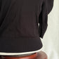 Puffy Sleeve V-Neck