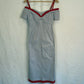 Red Lace Cocktail Dress
