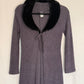Fur Collar Cardigan
