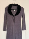 Fur Collar Cardigan