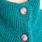 Wool Floral Cardigan