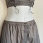 Drawstring Skirt Set