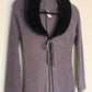 Fur Collar Cardigan