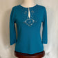Blue Sparkle Blouse