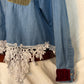 Boho Lace Button Down