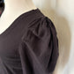 Puffy Sleeve V-Neck