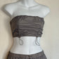 Drawstring Skirt Set