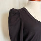 Puffy Sleeve V-Neck