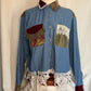 Boho Lace Button Down