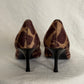 Fuzzy Giraffe Heels