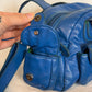 Blue Stud Purse