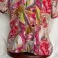Abstract Linen Blouse