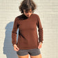 Brown Cashmere Turtleneck