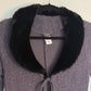 Fur Collar Cardigan
