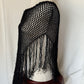 Crochet Net Poncho