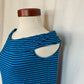 Stripped Boatneck Top