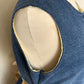 Denim Tie Back Top