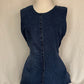 Denim Tie Back Top