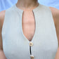 Beige Armani Vest