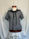 Gingham Sailor Top
