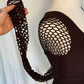 Y2K Fishnet Top