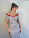 Red Lace Cocktail Dress