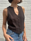 Mocha Armani Vest