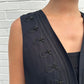 Black Beaded Vest