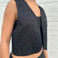 Black Beaded Vest