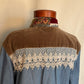 Boho Lace Button Down