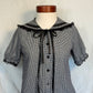 Gingham Sailor Top