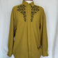 Green Retro Blouse