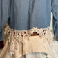 Boho Lace Button Down