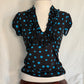 Y2K Polka Dot Top