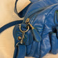 Blue Stud Purse