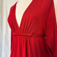 Deep Red Blouse