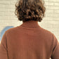 Brown Cashmere Turtleneck