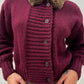 Burgundy Cardigan