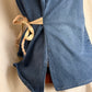 Denim Tie Back Top