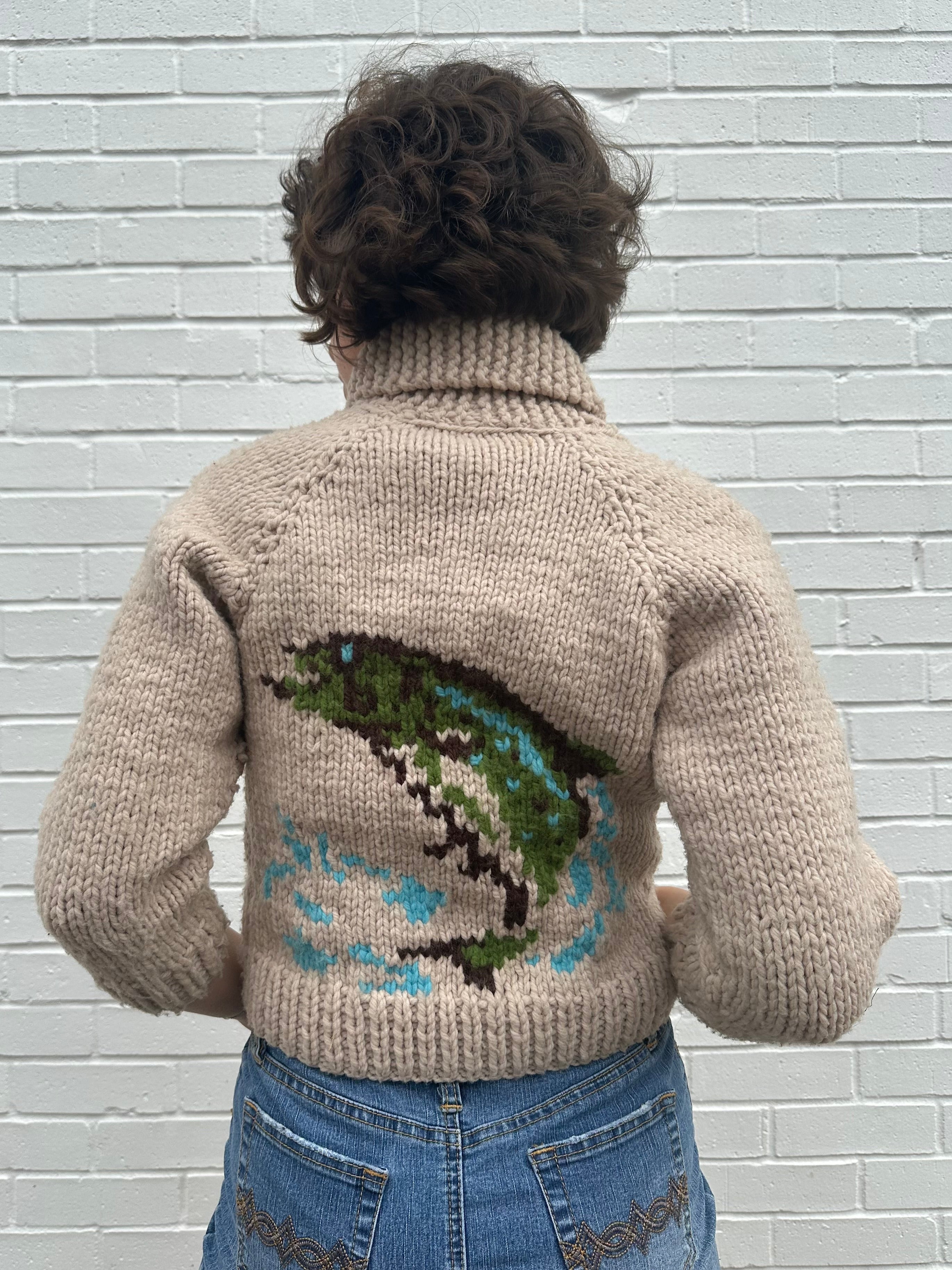 Fish Cardigan – Lucky Raine Vintage
