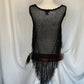 Crochet Net Poncho