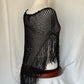 Crochet Net Poncho