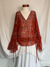 Boho Sheer Top