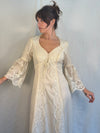 Lace 70's Dress