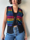 Checkered Cotton Vest