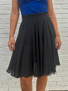 Mid Black Skirt