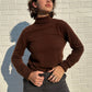 Brown Cashmere Turtleneck