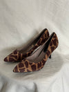 Fuzzy Giraffe Heels