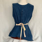 Denim Tie Back Top
