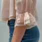 Lace Trim Baby Blouse